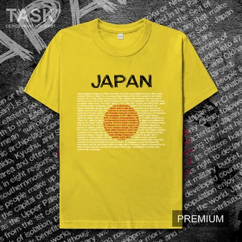 Japonijos Nippon JAPONIJA Japonijos šalies marškinėliai vyrams naujas Viršūnes, t-marškinėliai trumpomis rankovėmis drabužius palaidinukė nacionalinės Mados vasaros Medvilnės