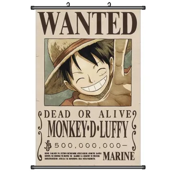 Japonų Anime Dekoratyvinis Nuotraukas VIENAS GABALAS Monkey D. Luffy & Nami & Usopp & Trafalgaro Teisės Namų Dekoro Sienos Pažymėkite Plakatas