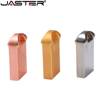 JASTER nemokama logo USB 2.0 4GB 8GB 16GB 32GB флешка 64GB Flash Pen Ratai Metalo Memory Stick ratai Mygtuką Nemokamas Pristatymas