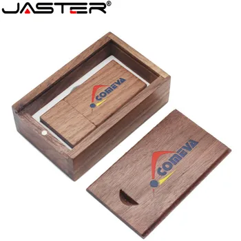 JASTER USB 2.0 flash drive Medienos usb box Pen ratai 5-spalva Didelis aikštėje blokuoti 4GB/8GB/16GB/32GB/64GB logotipą Spalvotas spausdinimas