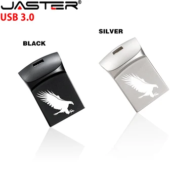 JASTER USB 3.0 Mini metalo USB flash drive, 4G, 8G 16GB 32GB 64GB Nustatyti Pen Drive USB Atminties kortelėje, U disko dovana logotipą