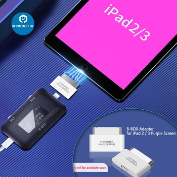 JC B-BOX C3 Adapteris DFU Vienas Raktas Į Violetinė iPad 2 3 Atrakinti WIFI Keisti NAND Syscfg Duomenų Pačiame Lange DCSD Kabelis