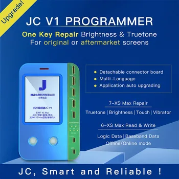 JC V1 EEPROM Programuotojas Telefono 11 Pro Max 11 Pro X XR XS XS MAX 8P 7 Pradinę Spalvą/Touch Vibratorius Remonto Logika Valdybos Skaityti