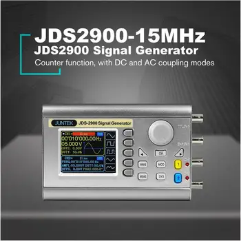 JDS2900-15M 15MHZ Signalo Generatoriaus, Skaitmeninės Kontrolės Dual-channel DDS Funkcija Signalo Generatoriaus Dažnio Matuoklis Savavališkai Banga