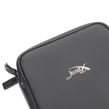 Jessup Royal Gold & Black Kosmetikos krepšys nustatyti Makiažas, aksesuarai Moterims maišeliai sudaro įrankiai Kelionės grožio atveju CB006