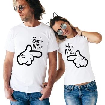 Jo autorystė pora marškinėliai už vyro žmona Mėgėjams T-shirt moterims, vyrams, Pone, Ponia Valentino t-shirt dovanų marškinėlius juokingi grafikos t shirts