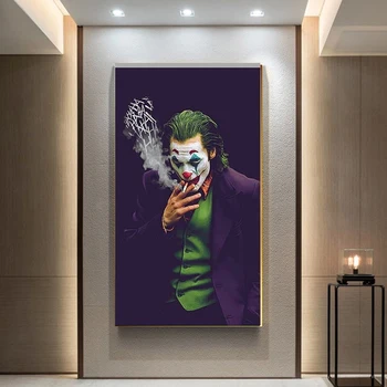 Joker Filmo Plakatas Sienos Meno Tapybos Drobės Sienos Meno Kambarį Namų Dekoro (be Rėmelio)