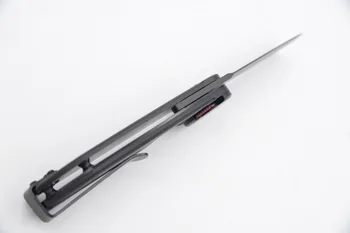 JUFULE OEM Padarė BF2RCT Flipper lankstymo N690 ašmenys Aliuminio lauko pavara taktinis kempingas medžioklės EDC įrankis vakarienė virtuvės peilis