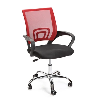 Juoda/raudona biuro kėdė 22180003-reguliuojamas aukštis nuo 86 iki 96 su PU ratai-laivybos 24 iki 48 valandų
