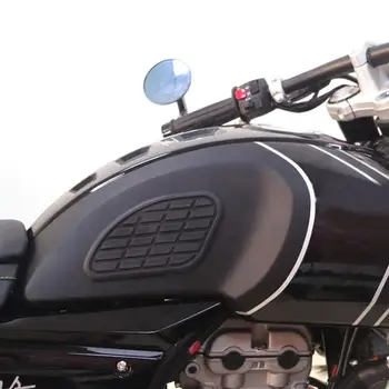 Juodos Anti slip Kuro Bako Pagalvėlės Pusėje Dujų Kelio Danga Traukos Padas Motociklo Modifikuotas Kuro Bako Šonų Lipdukai neslidus Lipdukai