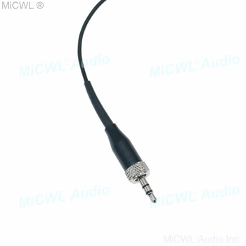 Juodos spalvos Lankelis Galvos Nešioti laisvų Rankų įrangos Mikrofonas Sennheiser ew100 sk100 G2 G3 G4 Belaidžio Diržo Paketas microfone B40