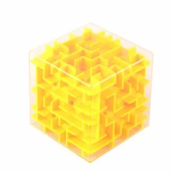 Juokinga 3D Magic Cube Labirintas Intelektas Įspūdį Kamuolys Darbo Spaudai Žaidimas Kelio Roll Magic Ranka Balansą Smegenų Kibinimas Mokymosi Fidget Žaislas