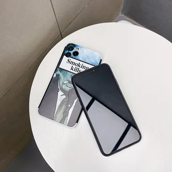 Juokingas Humoro Prabanga Silikono Coque Soft Telefonas Case Cover 