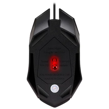 K2 laidinio USB kompiuterinių žaidimų pelės akcentuoja spalvinga akinimo mirksinti šviesa sąsiuvinis laidinio pelės nešiojamas ergonomiškas pelės