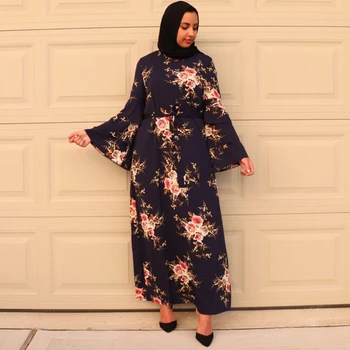 Kaftan Abaja Dubajus Islamas Turkija Vestidos 2021 Arabų Šifono Hijab Musulmonų Mados Suknelė Abayas Moterų Apdaras Musulmane Longue