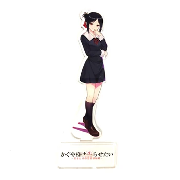 Kaguya sama Meilė yra Karo Kokurasetai Tensaitachi nr. Renai Zunousen Shinomiya Chika akrilo stovi paveikslas modelis plokštelės laikiklis anime