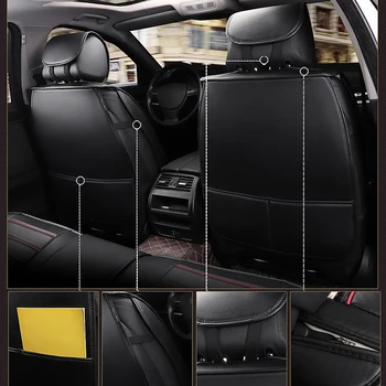 Kalaisike kokybės odos universaliųjų automobilių sėdynių užvalkalai Toyota visų modelių Camry RAV4 