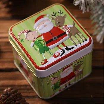 Kalėdinės Dovanos, Dėžutės Alavo Saldainių Dėžutė Noel Dragee Slapukus Sausainių Atveju Konteineris Kalėdinė Dekoracija Namuose Naujųjų Metų Dovana Vaikams