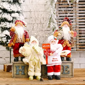 Kalėdų Dekoravimo Reikmenys Nuolatinis Laikysena Kalėdų Senelio Lėlės Išskirtinį Lėlės, Papuošalai Atmosfera Prekes