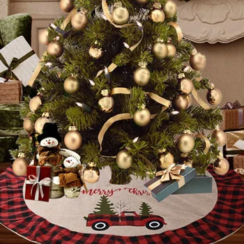 Kalėdų Eglutė Sijonas Automobilio Modelio Apvalus Kilimas, Šventiniai Kalėdų Papuošalai Namo Aukšte Tinklelis, Mat naujieji Metai Apdaila
