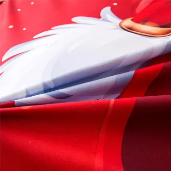 Kalėdų Patalynės Komplektas Lovos Antklodė Padengti Santa Claus Modelio Pagalvę Padengti Šeimos Viešbutis Kalėdos Prekių Patalyne Su Užvalkalas