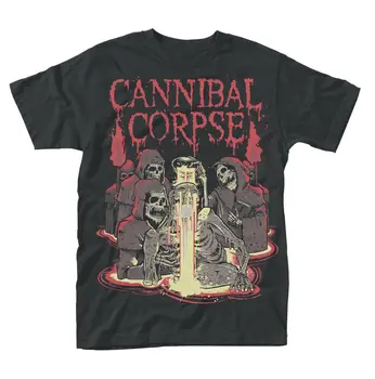 Kanibalas Lavono Veido Tirpiklis Death metalo europos sąjungos Oficialusis Tee T Shirt Mens Unisex O Kaklo Marškinėliai Vyrų Mažos Kainos Steampunk
