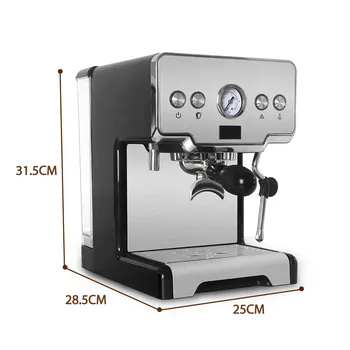 Karšto Pardavimo 15Bar Pusiau automatinis Espresso Kavos virimo aparatas Mašina 