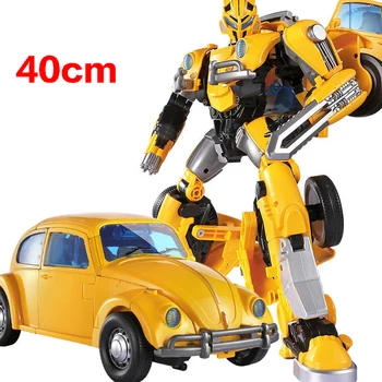 Karšto pardavimo 40cm Transformacijos Robotai Automobilių Žaislas Karo Hornet Movie 4 Edition Modelis Klasikinis Veiksmų Skaičius, Vaikų Berniukas Žaislai Dovana