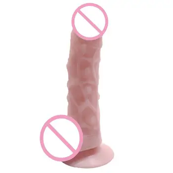 Karšto Pardavimo Didelis Dildo Realistiškas Penis Sekso Žaislai Moteris Silikono Nekilnojamojo Gumos Dick Apyvarpės siurbtukas Dildo Sekso Produktai