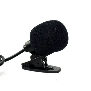 Karšto Pardavimo Didmeninės Nešiojamas Mini 3,5 mm Kaklaraištis Atvartas Lavalier Įrašą Konferencija Vieno Kondensatoriaus Mikrofonas Studija