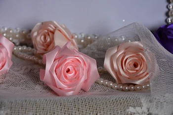 Karšto pardavimo Rankų Rose Šilko Satino gėlių Žiedlapių vestuvių gėlės riešo gėlių nuotakos sagė puokštė nekilnojamojo rose 19 spalvų daug