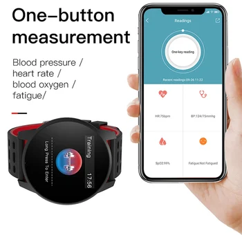 Karšto pardavimo Smart Laikrodžiai Vyrams, Moterims Širdies metrų Kraujo spaudimas Fitness Tracker Smartwatch GPS Sporto Laikrodžiai, skirta 