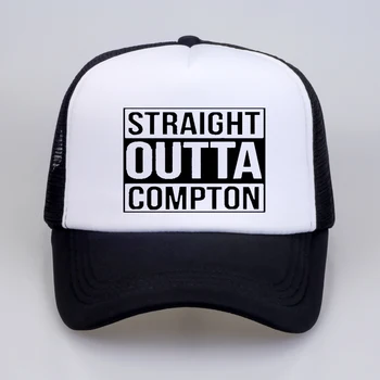 Karšto Pardavimo Straight Outta Compton kepuraičių Compton Vyras Moteris Populiarus vasaros aukštos kokybės Beisbolo, Tinklinio Bžūp skrybėlę