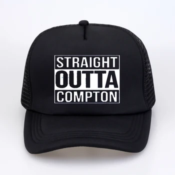 Karšto Pardavimo Straight Outta Compton kepuraičių Compton Vyras Moteris Populiarus vasaros aukštos kokybės Beisbolo, Tinklinio Bžūp skrybėlę