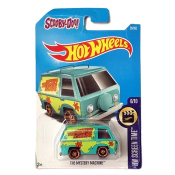 KARŠTO RATŲ Automobilių 1/64 Paslaptis Mašina Scooby-doo filmų automobilius Collector Edition Metalo Diecast Modelio Automobilių Vaikams, Žaislai
