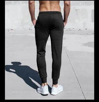 Karšto Vyrų Aukštos kokybės Prekės Vyrų Fitneso kelnės Atsitiktinis Elastinės Kelnės kultūrizmo drabužių atsitiktinis Vespa sweatpants poilsiu kelnės