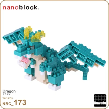 Kawada Nanoblock NBC-173 Dragon mikro blokai Mini Plytų 140 Vienetų 3D Puiki Dovana žaislai vaikams