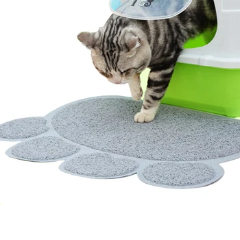 Kačių kraikas kilimėlį, Neperšlampamą Dugną Pet Bedpans kilimėliai Lengvai valyti Kačių Reikmenys teka Smėlio trinkelėmis Kačių tualeto reikmenys, vonios kambarys padas