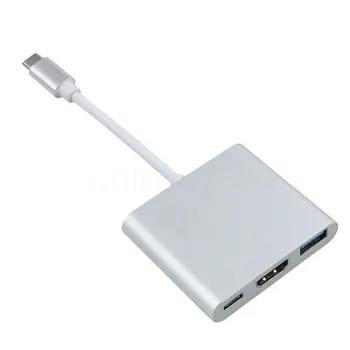 Kebidu Multi-funkcija 3 1. Vyrų ir Moterų USB-C USB 3.1 Tipas-c, HDMI, USB 3.0 Įkrovimo Adapteris, Skirtas 