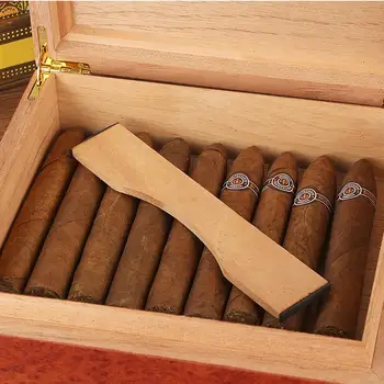 Kedro Mediena Kelionės Humidoras Cigarų Dėžutė Nešiojamų Cigarų Atveju W/ Drėgmėmačiu Cigarų Drėkintuvas Humidoras Dėžutė Cigarų COHIBA