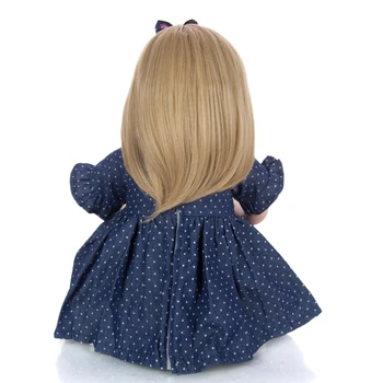 KEIUMI 2021 Naujo Dizaino Reborn Baby Doll, Minkštas Slicone Audinio Organas, Įdaryti Gyvas Naujagimis Bebe Lėlės Žaislas Vaikui Gimtadienio Dovanos