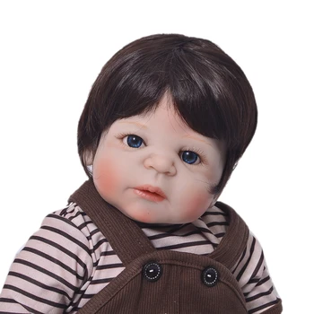 KEIUMI Naujagimių lėlės 57 cm Realistiškas Visą Silikono 23 colių Reborn Baby Doll Pardavimas Tikroviška Kūdikių Lėlės Vaikams vaikystės draugas, Kalėdų Dovanos