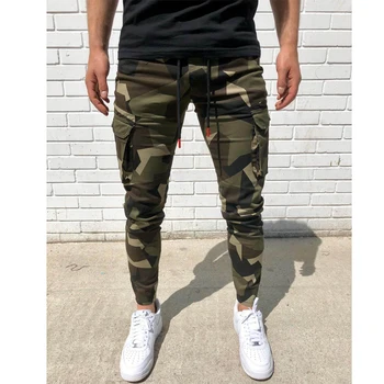 Kelnės Vyrams Poilsiu Sweatpants 2020 M. Rudenį Streetwear Atsitiktinis Sporto Vyrų Krovinių Kelnės