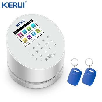 KERUI W2 WiFi, GSM PSTN Namų Signalizacijos RFID Apsaugos Skydelis TFT spalvotas LCD Ekranas ISO Android App Valdymas