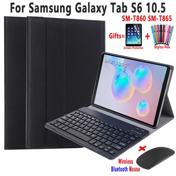 Keyboard Cover Case For Samsung Galaxy Tab S7 11 S6 Lite 10.4 S6 S4 S5e 10.5 P615 T865 T835 T875 T725 su 
