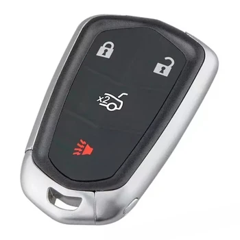 KEYECU 315MHz HYQ2AB Keyless Smart Remote Key 4 Mygtuką Nuotolinio Rakto Pakabuku už Cadillac ATS CTS XTS m. m. 2016 m. 2017 m. 2018 m. 2019 m.