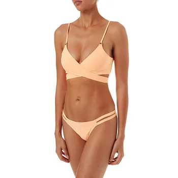 Kietas Seksualus Bikini Komplektas Bandeau Tvarstis Paplūdimio, Push-Up Brazilijos Maudymosi Kostiumėliai, Biquini 2019 Mujer Kietas Maillot De Bain Maudymosi Kostiumėlį