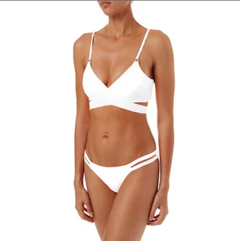 Kietas Seksualus Bikini Komplektas Bandeau Tvarstis Paplūdimio, Push-Up Brazilijos Maudymosi Kostiumėliai, Biquini 2019 Mujer Kietas Maillot De Bain Maudymosi Kostiumėlį