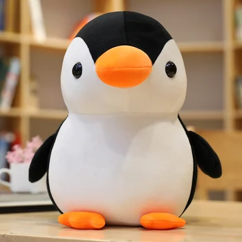 Kimštiniai žaislai, modeliavimo pingvinas lėlės antarkties pet lėlės kawaii karšto huggable minkštas pingvinas pliušiniai žaislai-dovanų mergaitėms minkštas žaislas