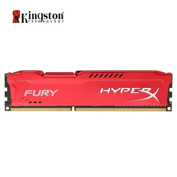 Kingston HyperX FURY Raudona 4GB 8GB 512M x 64-Bit DDR3-1866 CL10 240-Pin DIMM